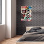 Wallity Cuadro Decorativo Banksy UV-495 45 x 65 cm